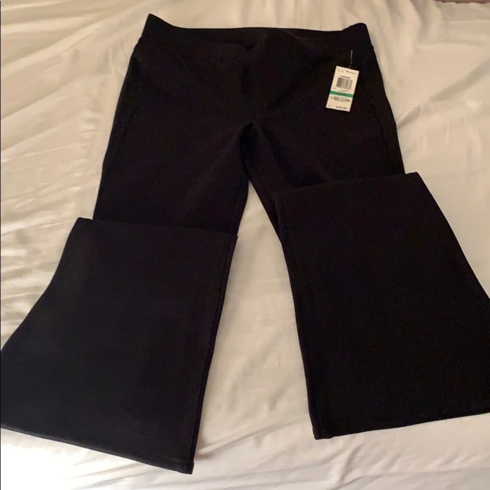 Bar III knit flare pants